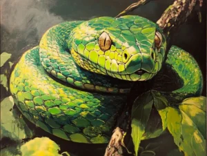 La Serpiente Verde